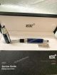 NEW! Mont blanc Writers Edition Antoine Saint-Exupery Pen Blue Rollerball Pen (4)_th.jpg